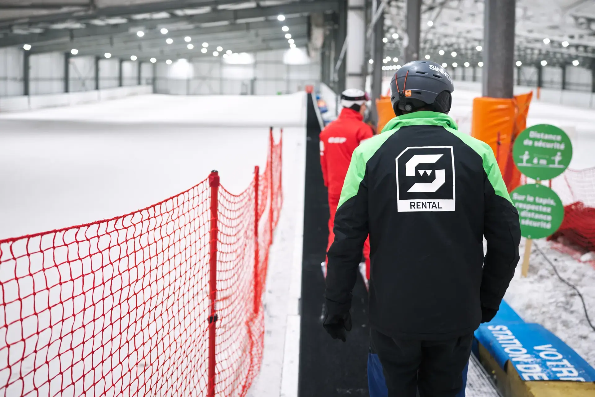 Espace de location de matériel de la piste de ski indoor d’Amnéville